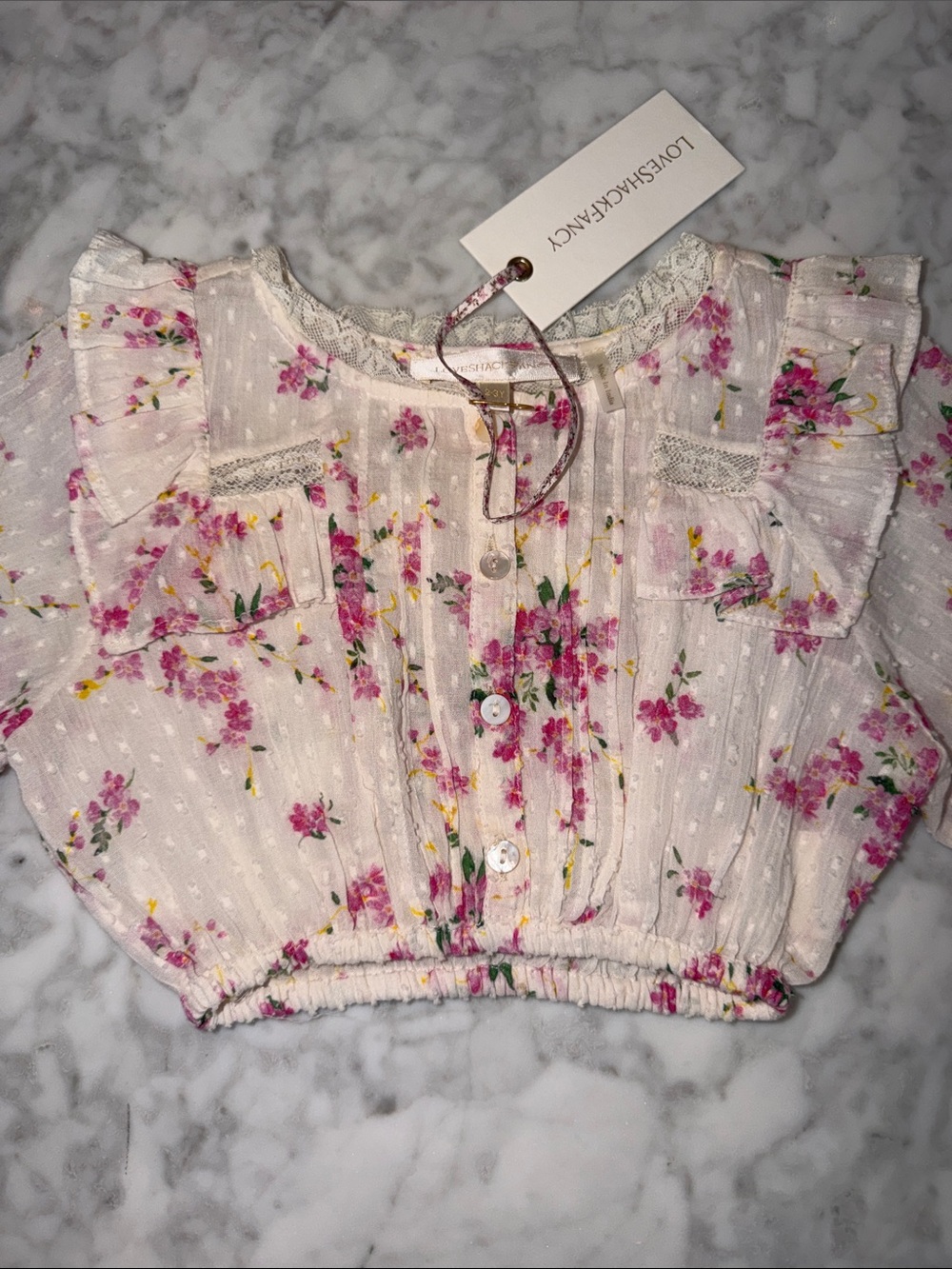NWT LOVESHACKFANCY ODA TOP 2/3Y